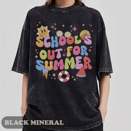 Summer Teacher Shirts Last Day of School TShirt, School's Out