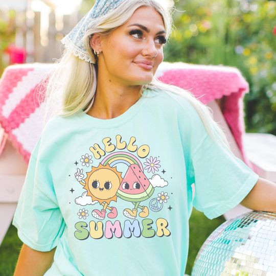 Hello Summer Shirt, School's Out for Summer Tee