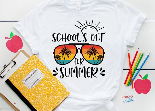 Schools Out For Summer Shirt, Last Day Of School
