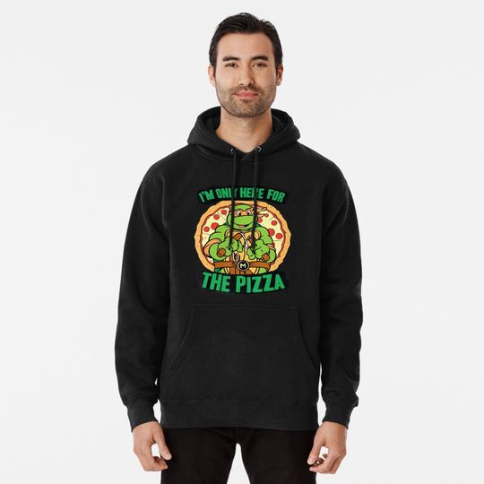 Ninja Turtles Cosmic Pizza Surfing Hoodie