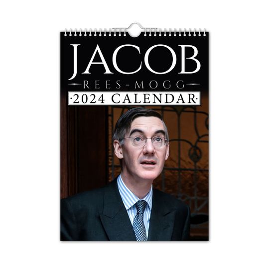 Jacob Rees-Mogg - 2024 Wall Calendar, Funny, Gift Idea, Novelty, Humour