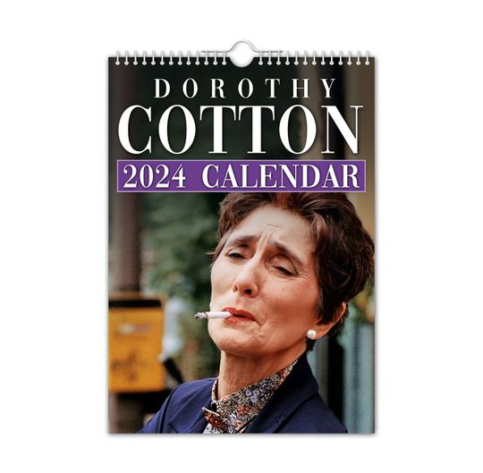 Dot Cotton - 2024 Wall Calendar, Funny, Gift Idea, Novelty, Humour