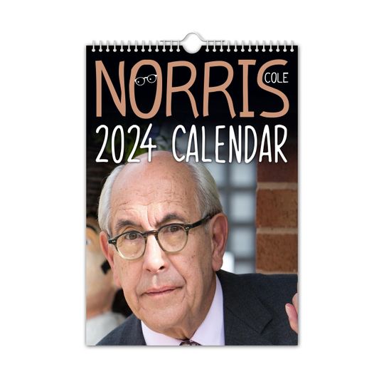 Norris Cole - 2024 Wall Calendar, Funny, Gift Idea, Novelty, Humour