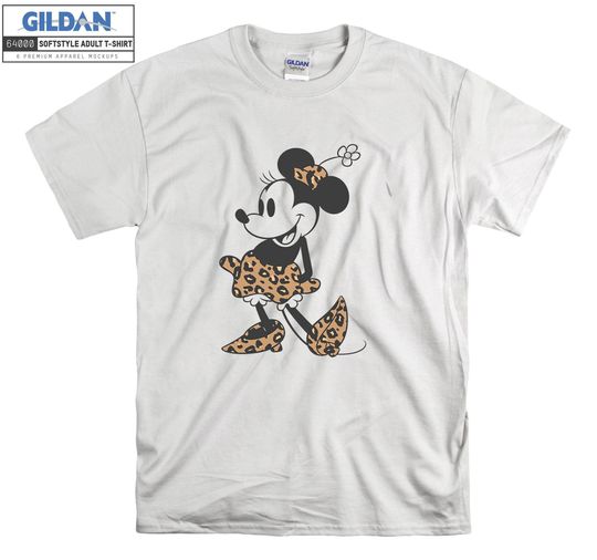Minnie Mouse Cheetah Print Disney Unisex T-Shirt