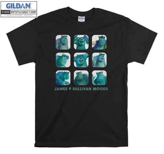 James P Sullivan Moods Disney Unisex T-Shirt