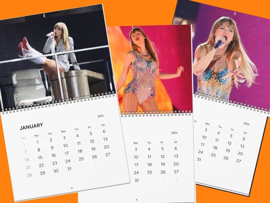 Ultimate Photographic Taylor Calendar, taylor version Eras Tour