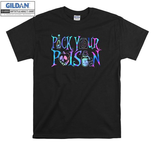 Pick Your Poison Villian Disney Unisex T-Shirt