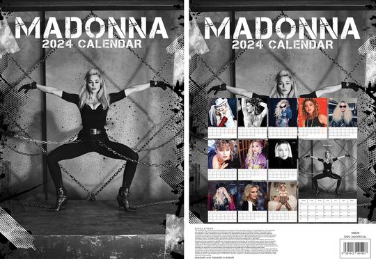 Madonna Calendar 2024