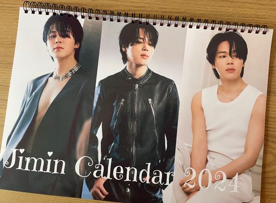 BTS Jimin Calendar 2024