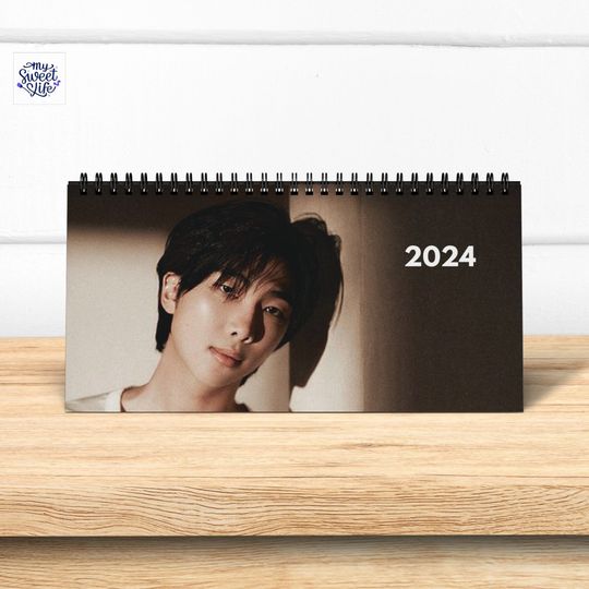 BTS RM Desktop Calendar, Bts merch, Rm Merch, Kpop Merch, Army merch, Gift for Army