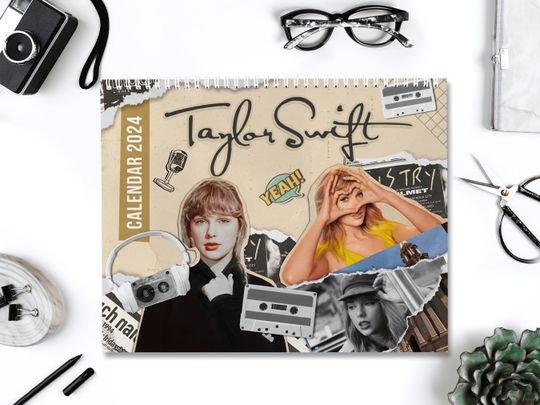 Calendars 2024 Taylor Desk Gift For Her Swift