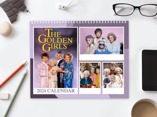 Calendars 2024 Stay Golden, Wall Decoration