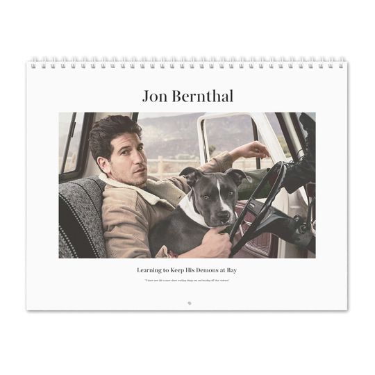 Jon Bernthal Vol.2 - 2024 Wall Calendar