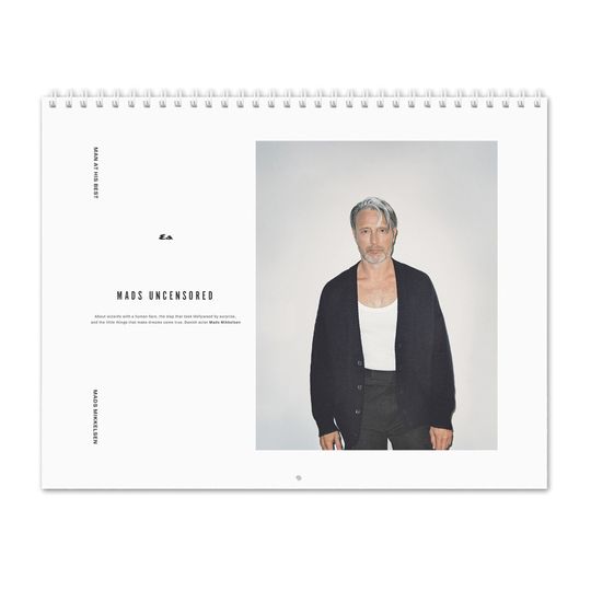 Mads Mikkelsen Vol.6 - 2024 Wall Calendar