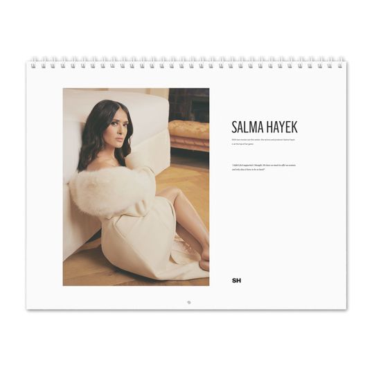 Salma Hayek Vol.1 - 2024 Wall Calendar