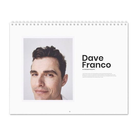 Dave Franco Vol.1 - 2024 Wall Calendar