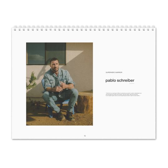 Pablo Schreiber Vol.1 - 2024 Wall Calendar