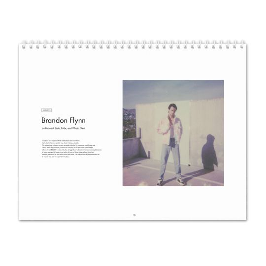 Brandon Flynn Vol.2 - 2024 Wall Calendar