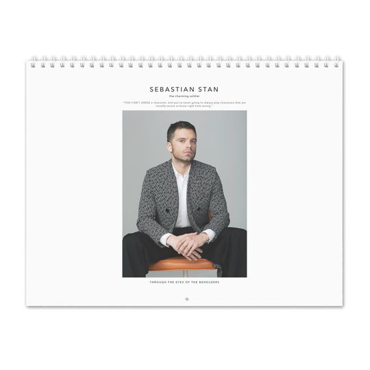 Sebastian Stan Vol.1 - 2024 Wall Calendar
