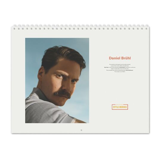 Daniel Bruhl Vol.1 - 2024 Wall Calendar
