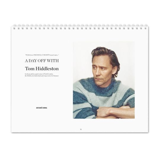 Tom Hiddleston Vol.3 - 2024 Wall Calendar