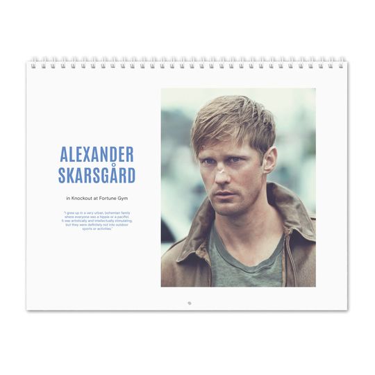Alexander Skarsgard Vol.2 - 2024 Wall Calendar