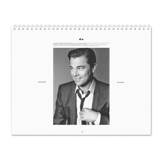Leonardo DiCaprio Vol.1 - 2024 Wall Calendar