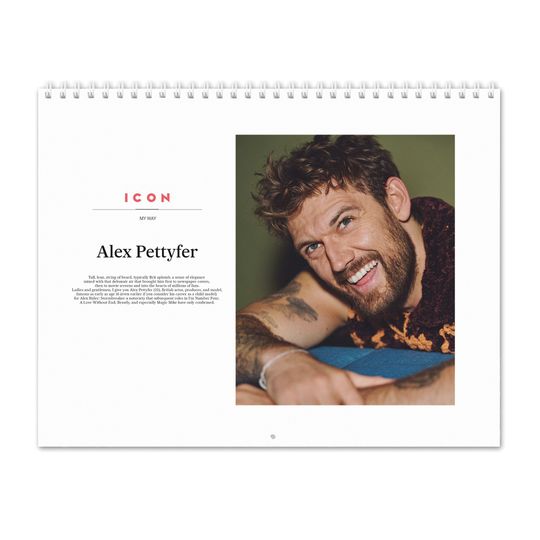 Alex Pettyfer Vol.1 - 2024 Wall Calendar