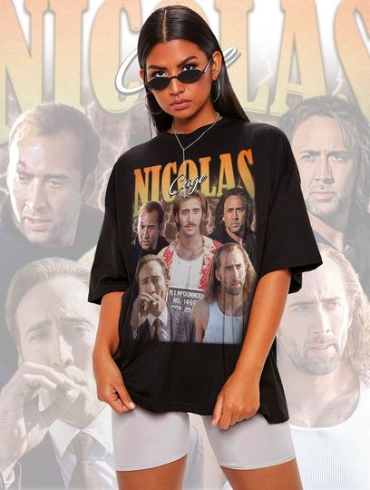 Nicolas Cage Rap Shirt, Nick Cage Parody Shirt, Nic Cage Meme Shirt