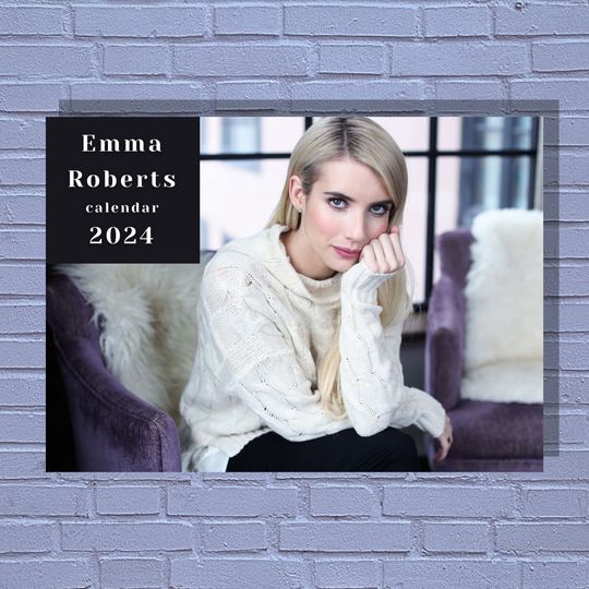 Emma Roberts 2024 Calendar