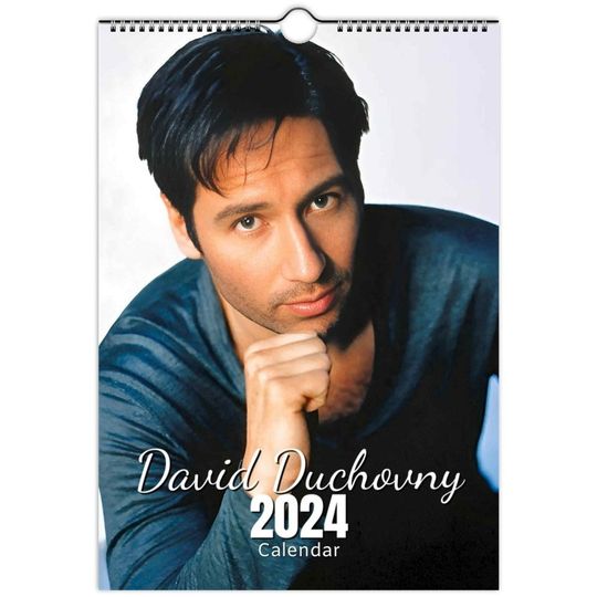 David Duchovny in HD 2024 Calendar
