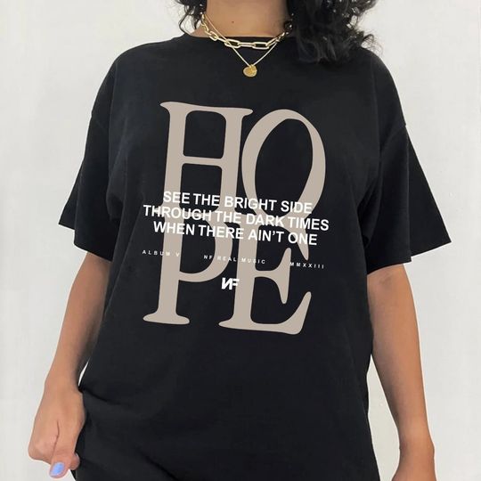 Vintage NF Rapper T-Shirt, Hope Album Shirt, NF Hope Shirt, NF Tour Shirt