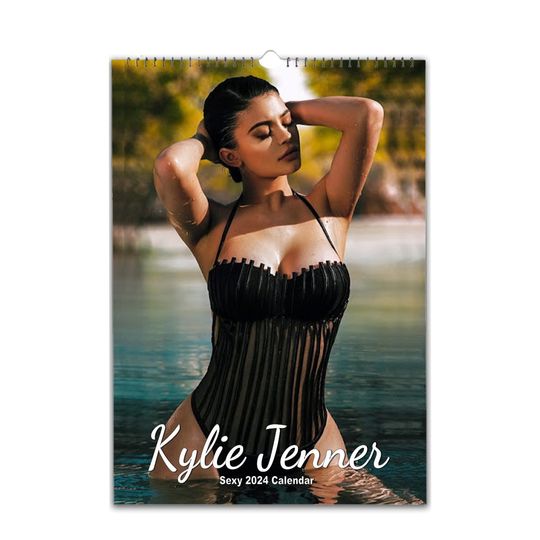 Kylie Jenner Sexy Bikini Swimwear Wall calendar
