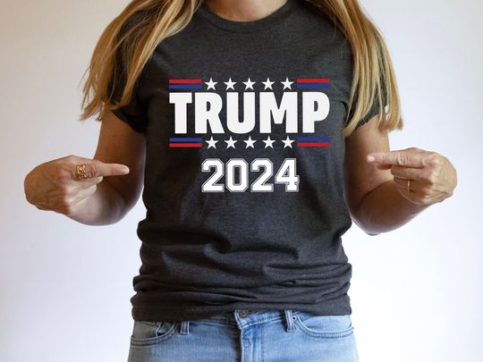 Trump Shirt, American Flag Shirt, Pro Trump Shirt, Pro America Shirt, Trump 2024 Shirt, Republican Shirt, MAGA 2024