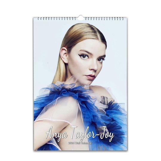 Anya Taylor-Joy Beautiful 2024 Wall calendar
