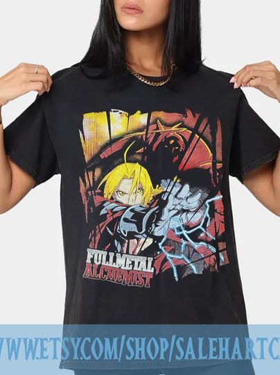 Fullmetal Alchemist Shirt, Fullmetal alchemist brotherhood shirt
