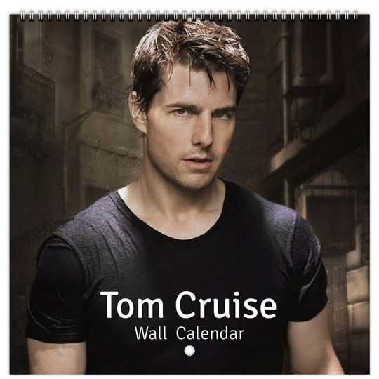 Tom Cruise Wall calendar, New Year Gift