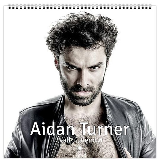 Aidan Turner Wall calendar, New Year Gift