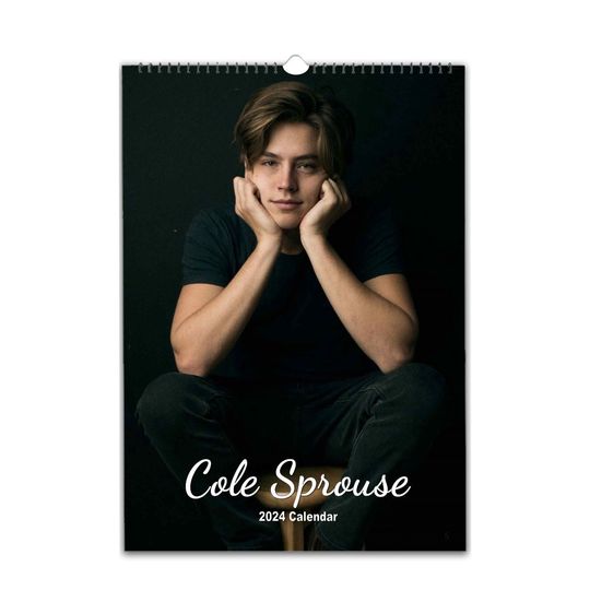 Cole Sprouse 2024 Wall calendar
