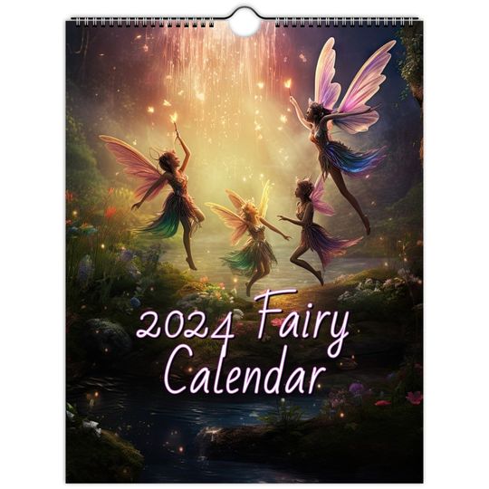 2024 Fairy Wall Calendar