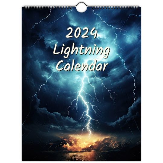 2024 Lightning Wall Calendar