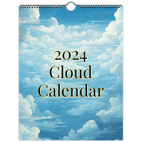 2024 Cloud Wall Calendar
