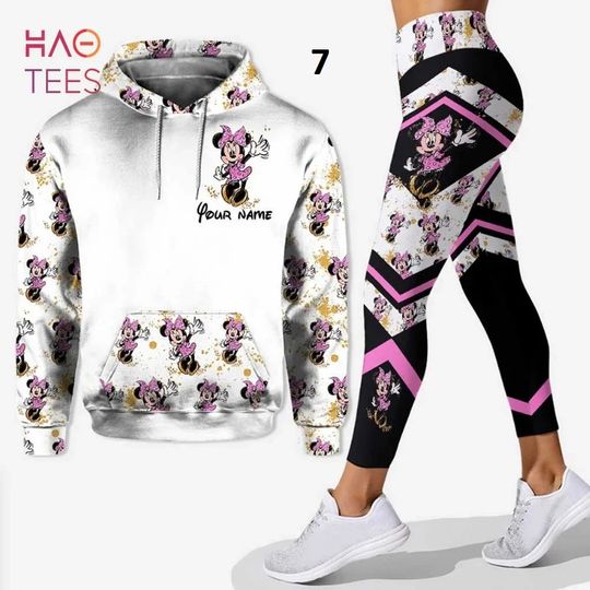 Disney Mickey Mouse 3D Hoodie Leggings Set
