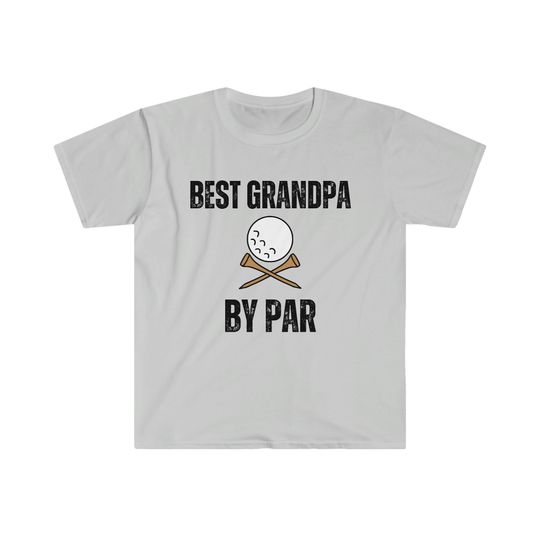 Best Grandpa By Par - Funny Golf Shirt, Golf Gift For Dad, Golf Gift For Grandpa
