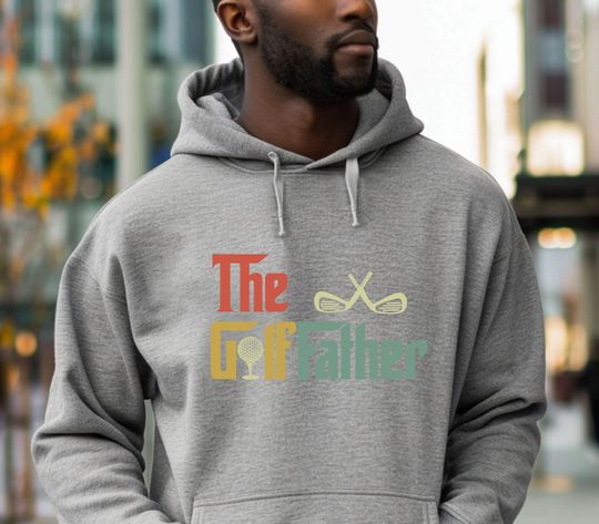 The Golf Father Hoodie, Fathers Day Gift, Dad Golf Hoodie, Golf Gift for Men