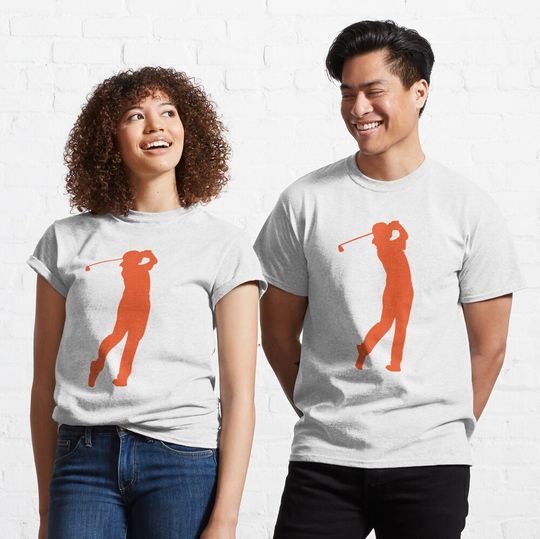 Rickie Fowler Silhouette Golf T-Shirt Classic T-Shirt