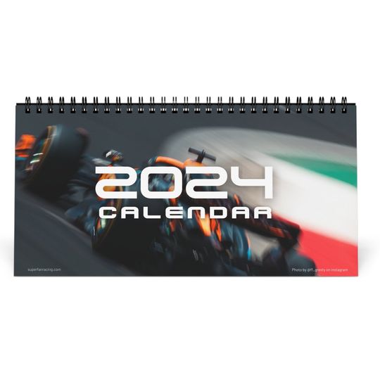2024 F1 Desk Calendar | F1 2024 Calendar