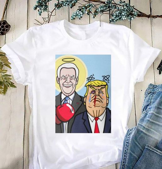 Funny Biden Trump T-Shirt, Anti Trump Shirt, Political Humor Shirt, Support Biden Shirt, President Biden Shirt, 2024 Election Shirt