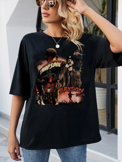 Bryson Tiller Unisex Shirt Hip Hop Rap Tee, Vintage Rapper Shirt, Bryson Tiller