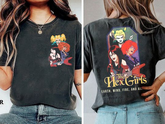 The Hex Girls Shirt Tour Rock Band Sweatshirt Classic Vintage T-Shirt, The Hex Girls Rock Band Music Shirt, Hex Girls Gift For Fan Lovers